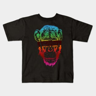 Enlightened Chimp Kids T-Shirt